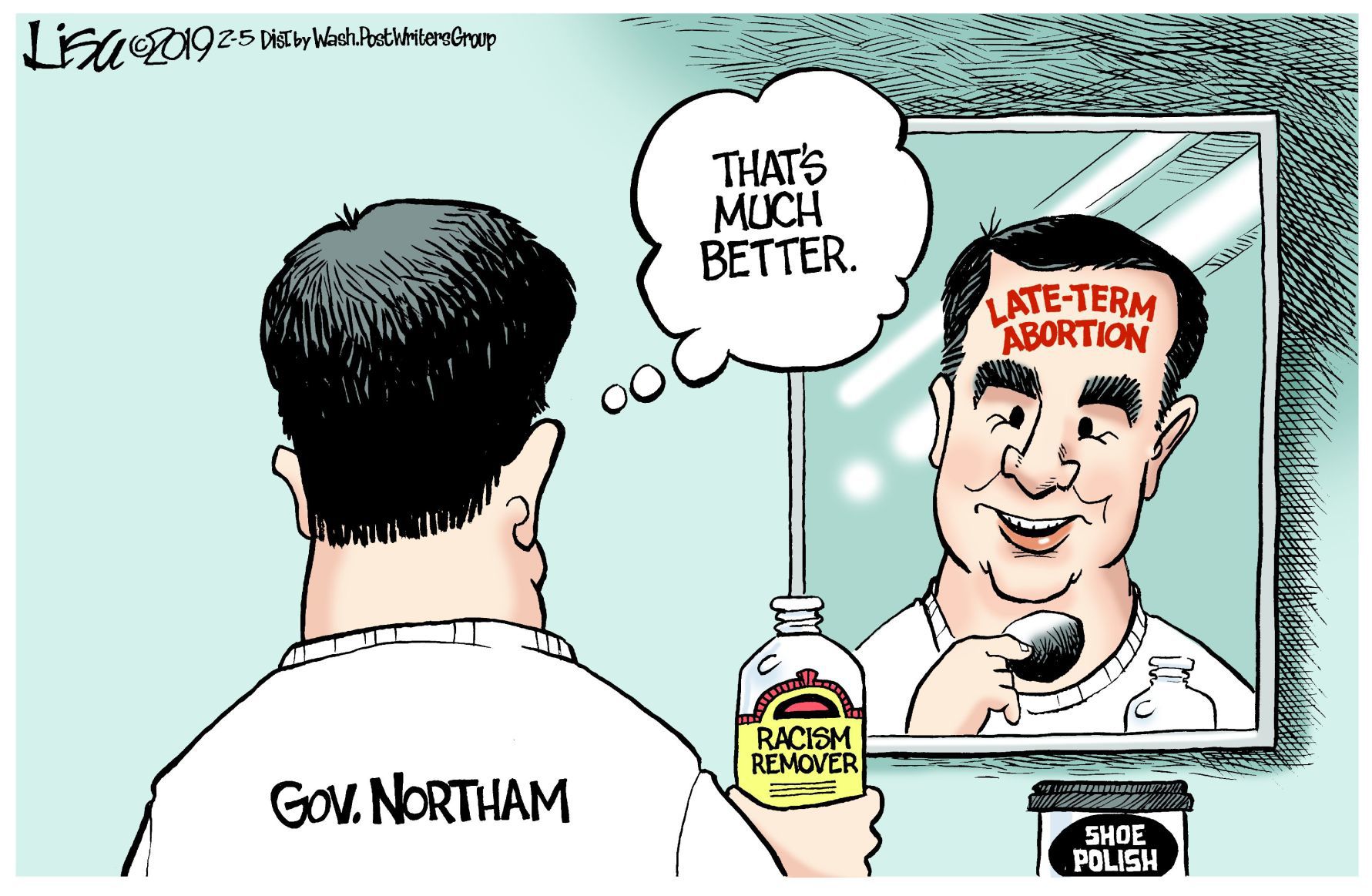 Lisa Benson cartoon